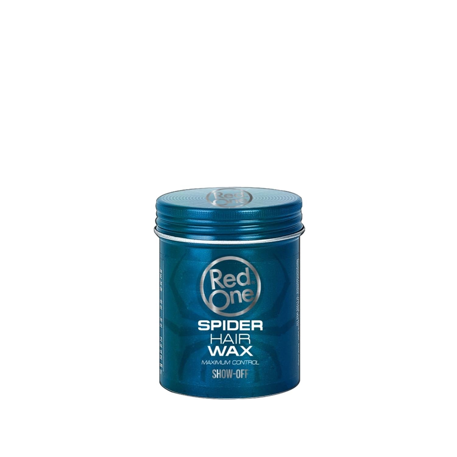 RedOne Spider Show Off Wax 100ml - Strong Hold Hair Styling Wax for Men and Women RedOne Spider Show Off Wax 100ml - Strong Hold Hair Wax RedOne Spider Show Off Wax, Hair Wax 100ml, Strong hold hair styling product, Hair styling wax, RedOne hair products, Men's grooming, Women's grooming, Hair care, Styling wax, Hair styling products