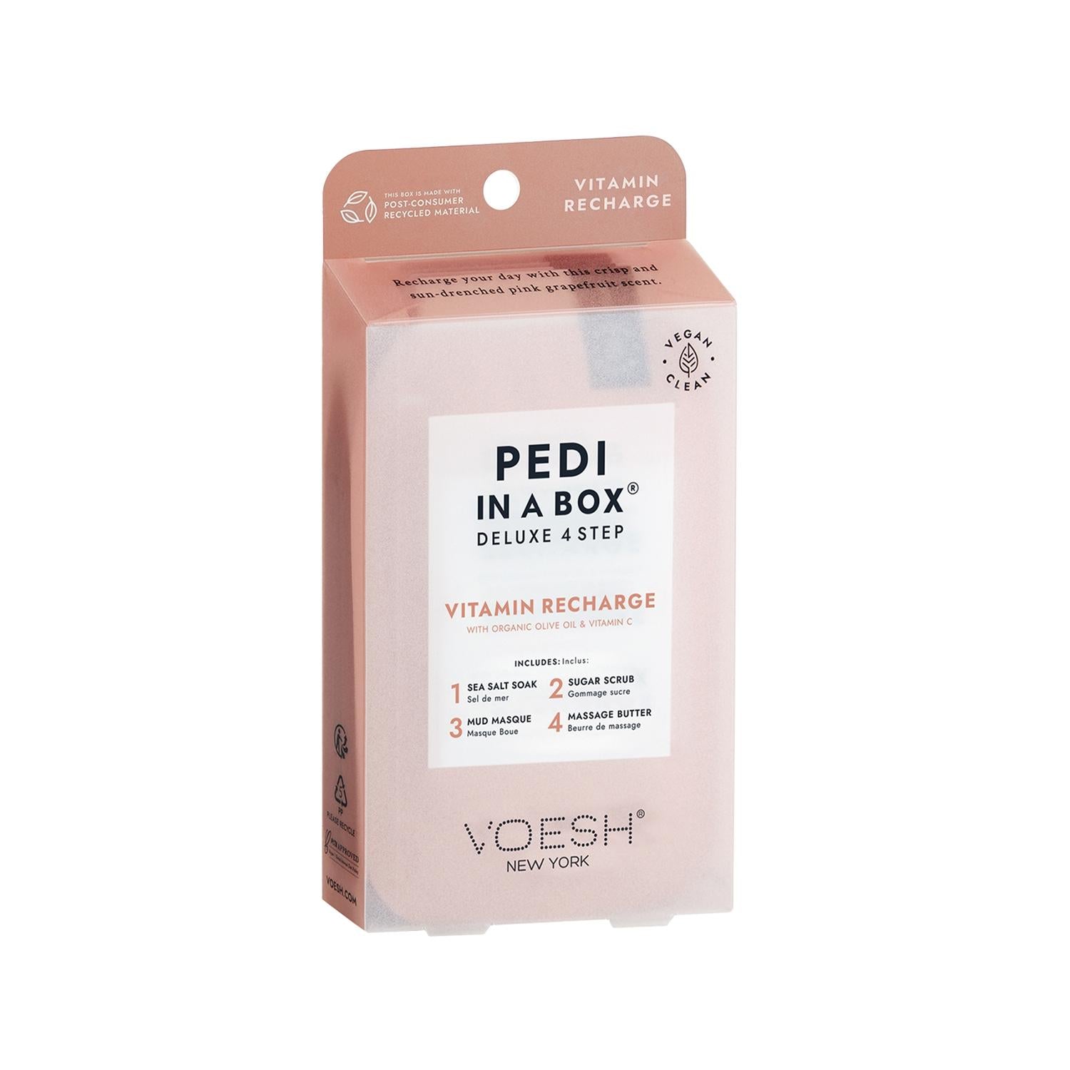 Voesh New York Deluxe Pedicure Kit - 4-Step At-Home Pedicure Set with Vitamin for Professional Results Voesh New York 4-Step Pedicure Kit with Vitamin Pedicure kit, At-home pedicure, 4-step pedicure, Voesh New York, Deluxe pedicure set, Pedicure set with Vitamin, Salon-quality pedicure, Self-care pedicure, At-home grooming, Foot care, Pampering pedicure, Professional pedicure results, Convenient pedicure, Affordable pedicure, Luxurious pedicure experience, Gift for her, Self-care gift