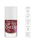 Pastel Lip To Cheek Tint Carmen: Vegan, Long-Lasting Color with Hyaluronic Acid & Raspberry Scent for a Natural, Fresh Look Pastel Lip & Cheek Tint: Vegan, Natural Color, Long-Lasting lip and cheek tint, multifunctional makeup, vegan lip tint, cruelty-free blush, long-lasting lip color, hyaluronic acid lip tint, rose water cheek tint, natural makeup look, non-sticky lip tint, raspberry scented makeup, lip tint, cheek tint, vegan makeup, cruelty-free makeup, long-lasting color, hyaluronic acid, rose water, n