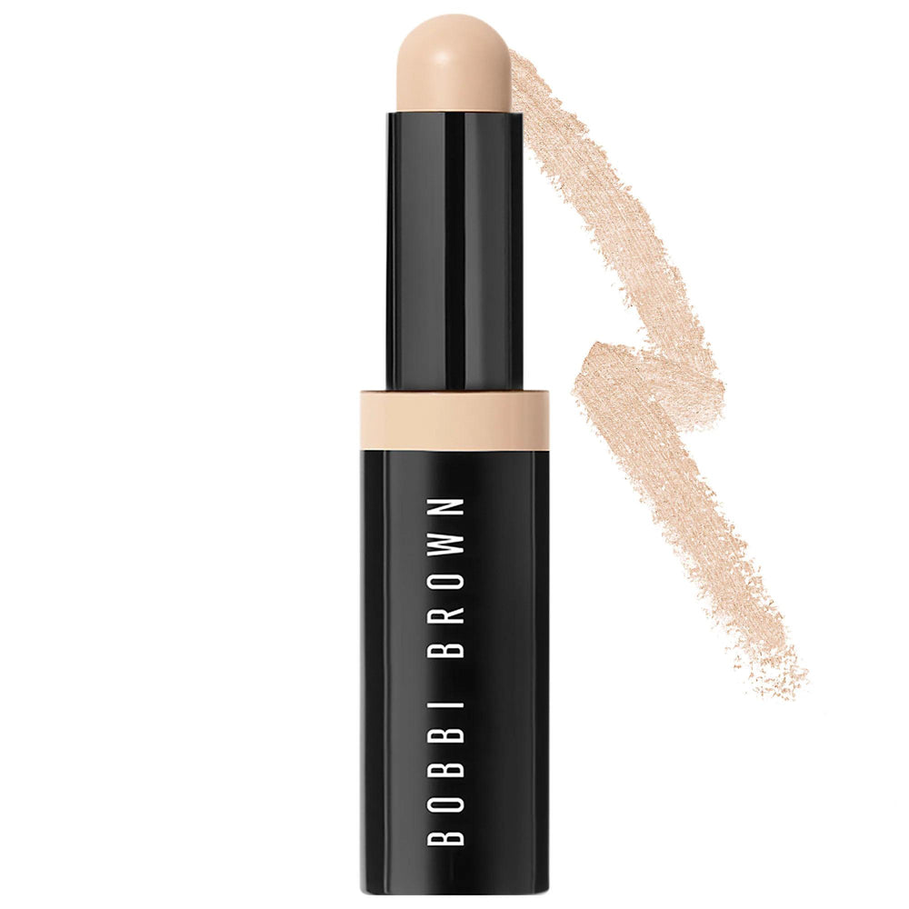 Bobbi Brown Skin Concealer Stick: Color-True, 12H Crease-Proof, Natural Finish & Hydrating Coverage Bobbi Brown Skin Concealer: Long-Wear, Natural Finish skin concealer stick, long-wear concealer, natural finish concealer, crease-proof concealer, hydrating concealer, paraben-free concealer, cruelty-free concealer, blemish coverage, color-true concealer, medium coverage concealer, concealer, makeup, face makeup, blemish concealer, dark circle concealer, natural concealer, long lasting concealer, hydrating ma