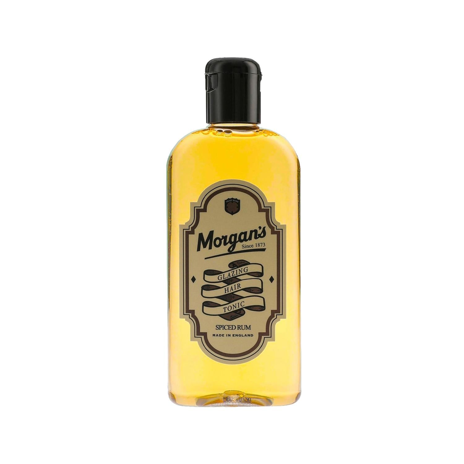 Morgan's Pomade Spiced Rum Glazing Hair Toning Product for Dry Hair - 8.45 fl oz Softening Treatment Morgan's Pomade Spiced Rum Glazing Toner for Dry Hair hair toning product, hair glazing treatment, softening hair tonic, spiced rum hair product, dry hair care, Morgan's Pomade, hair care, hair treatment, moisturizing hair product, spiced rum fragrance, 8.45 fl oz, hair softening, hair glazing, dry hair solution, hair nourishment, luxurious hair care