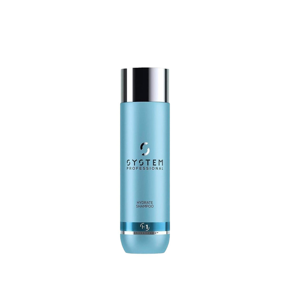 Wella System Professional Hydrate Moisturizing Shampoo - 250ml for Dry or Damaged Hair - Shampoo