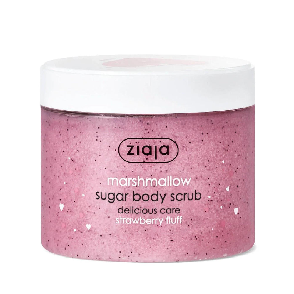 Ziaja Marshmallow Sugar Body Scrub for Smooth Skin 300ml