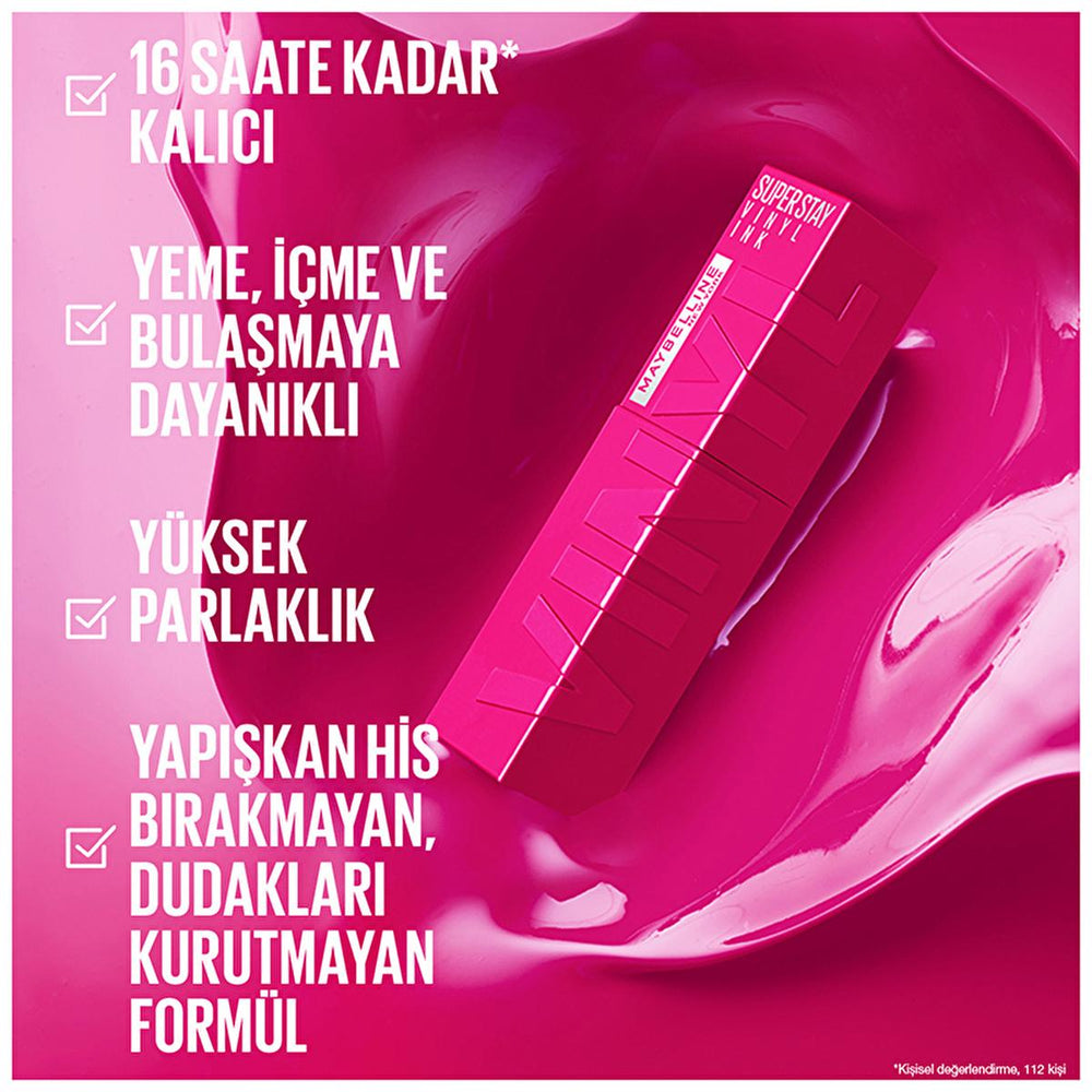 Maybelline New York Super Stay Vinyl Ink Liquid Lipstick - Long Lasting, High Shine, Smudge Resistant - 160 Sultry Maybelline Super Stay Vinyl Ink Lipstick - Long Lasting & High Shine long-lasting liquid lipstick, high shine lipstick, smudge-resistant lip color, easy apply lipstick, non-sticky lip gloss, Maybelline New York, Super Stay Vinyl Ink, Liquid Lipstick, 160 Sultry, cosmetics, makeup, lip care, durable lip color, vibrant lip finish