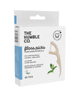 The Humble Co. Mint Dental Floss Picks for Clean Teeth 50 Pack