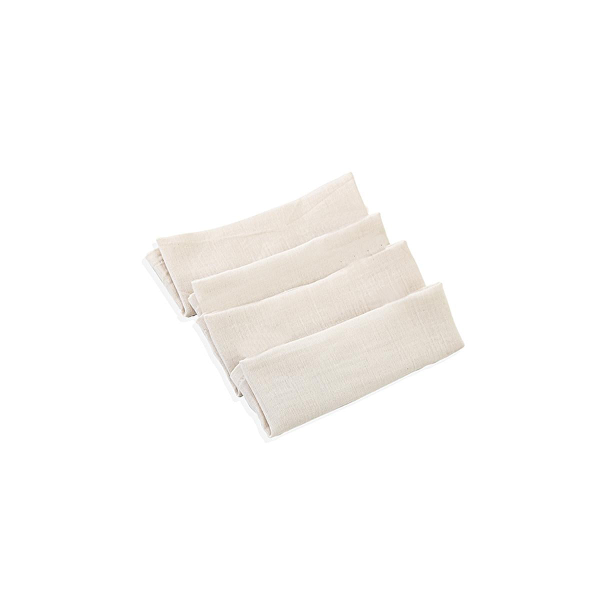 Babyjem Baby Muslin Cloth - Soft, Multi-Purpose Cloth for Baby Care Essentials - Pack of 4 Baby Muslin Cloth by Babyjem - Soft & Multi-Purpose baby muslin cloth, muslin cloth, baby care essentials, soft baby cloth, multi-purpose baby cloth, baby hygiene products, babyjem, ecru baby cloth, pack of 4, gentle baby products, baby comfort, newborn essentials, baby gift ideas