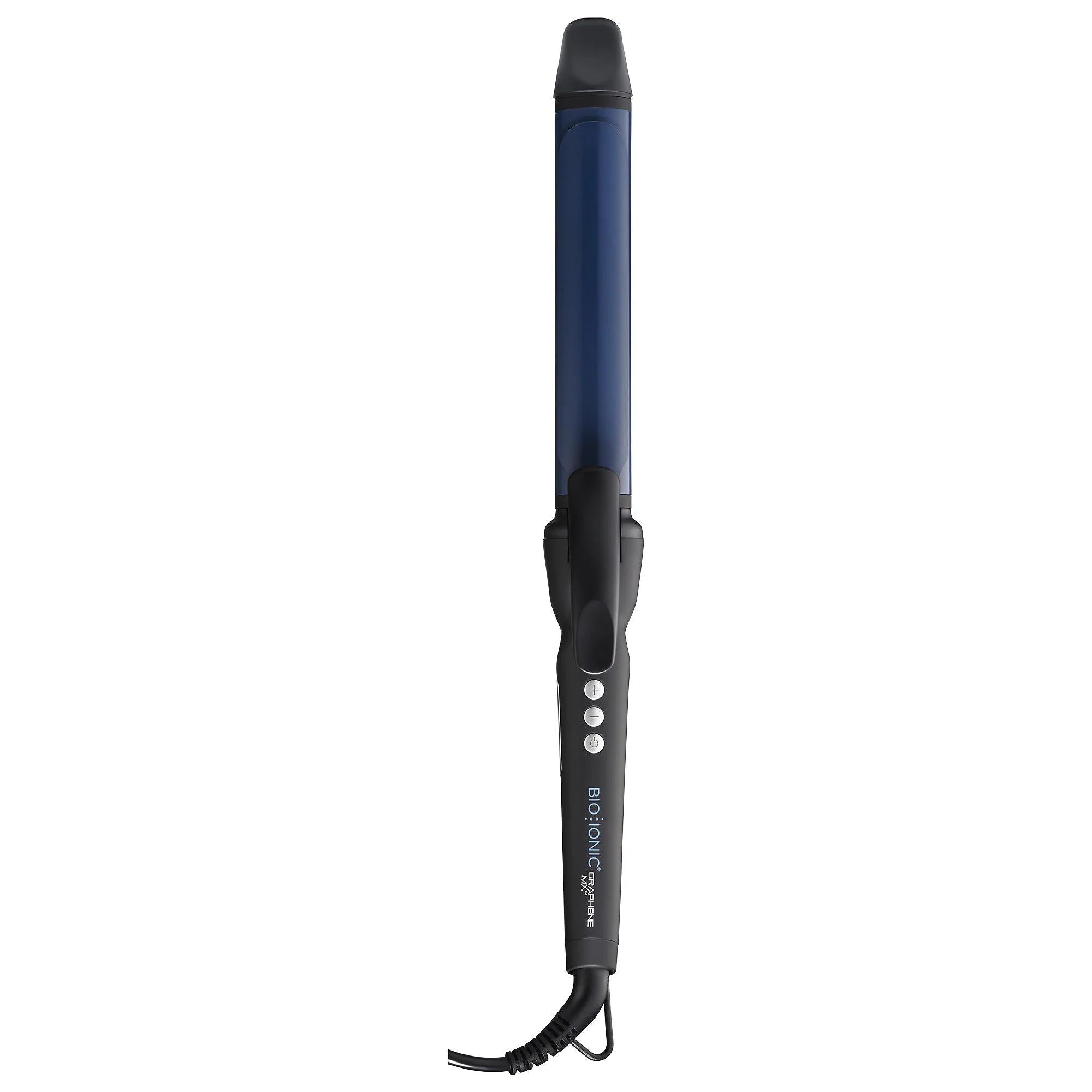 GrapheneMX 1.25-inch Curling Iron with Moisturizing Heat - Smooth, Shiny Curls for All Hair Types GrapheneMX 1.25" Curling Iron - Moisturizing Heat for Smooth Curls GrapheneMX Curling Iron, 1.25-inch curling iron, Moisturizing heat styling, Digital temperature control curling iron, Universal voltage curling iron, Hair styling tools, Curling irons, Hair care, Beauty products, Hair styling, Salon quality at home