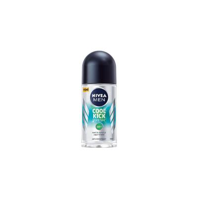 nivea men cool kick fresh roll-on 50 ml, nivea roll-on bottle with cactus water Nivea Men Cool Kick Fresh Roll-On - Refreshing Protection | 50 ml Nivea Men Cool Kick Roll-On | 50 ml nivea, men, roll-on, freshness, antiperspirant, cactus-water, cool-kick, personal-care, men-care, ai-generated