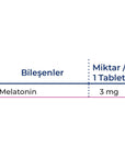 PF ProMela Melatonin Supplement 3mg - 60 Tablets for Sleep Regulation and Support - view 5