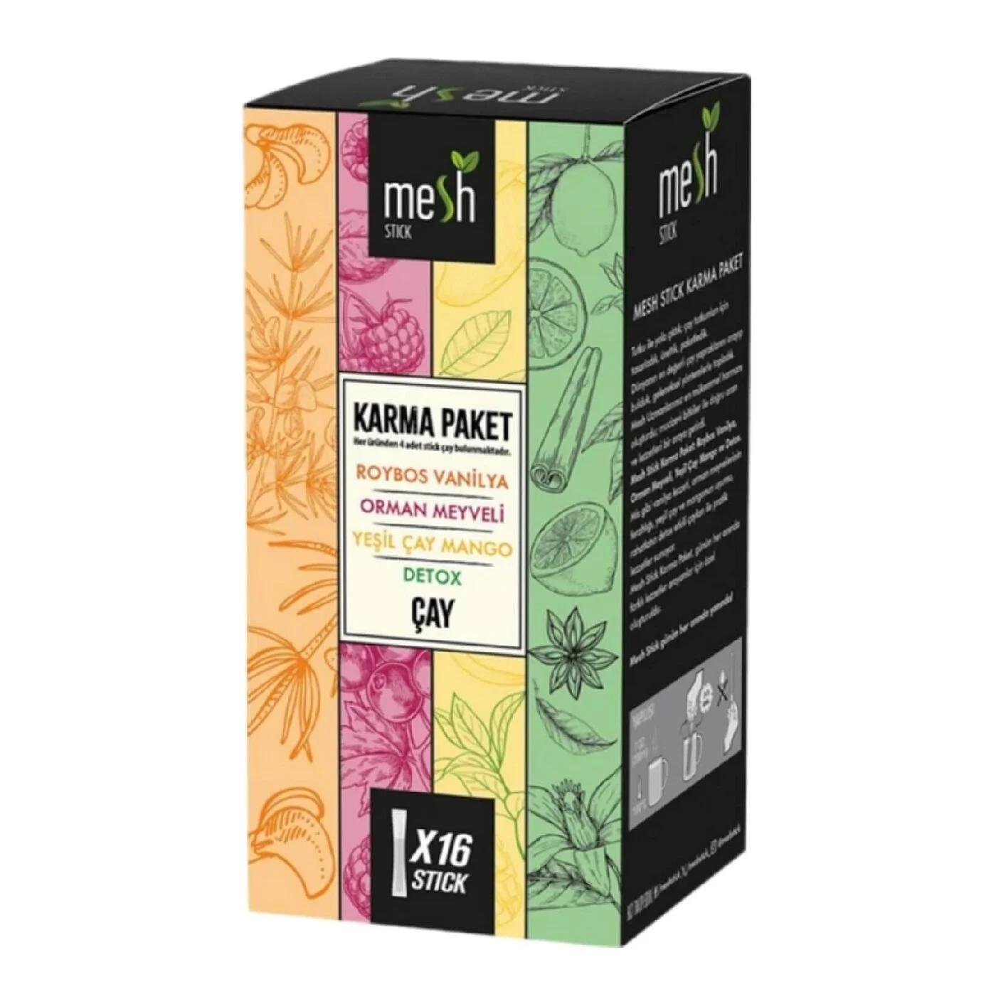 Mesh Stick Mixed Tea &amp; Infusion Sticks Sampler Pack 1 Pack