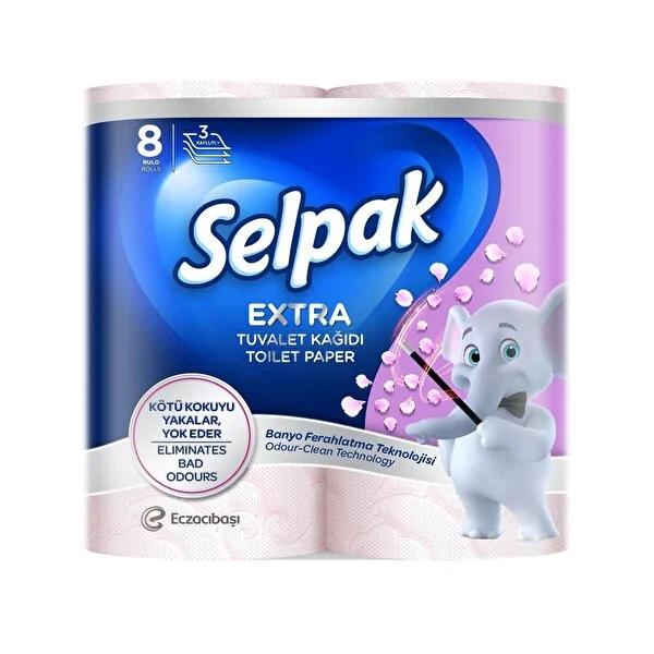Selpak Extra Bathroom Refreshing Toilet Paper, Soft & Gentle 8-Pack - Bathroom Hygiene Essentials Selpak Extra Refreshing Toilet Paper - Soft & Gentle Toilet Paper, Bathroom Hygiene, Refreshing Toilet Paper, Soft Toilet Paper, Selpak Toilet Paper, Extra Bathroom Refreshing, Premium Toilet Paper, Bathroom Essentials, Hygiene Products, Gentle Toilet Paper, Scented Toilet Paper, Bulk Toilet Paper, Household Essentials