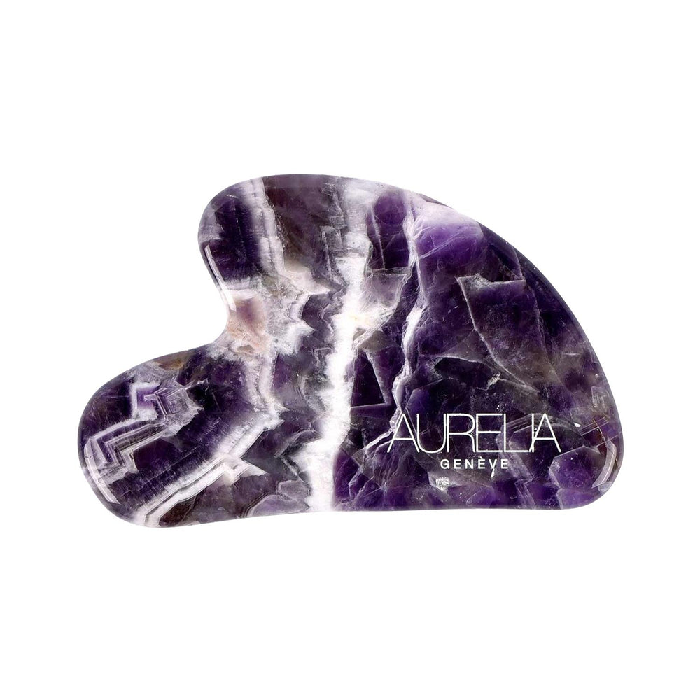 Aurelia Geneve Amethyst Heart Gua Sha Stone
