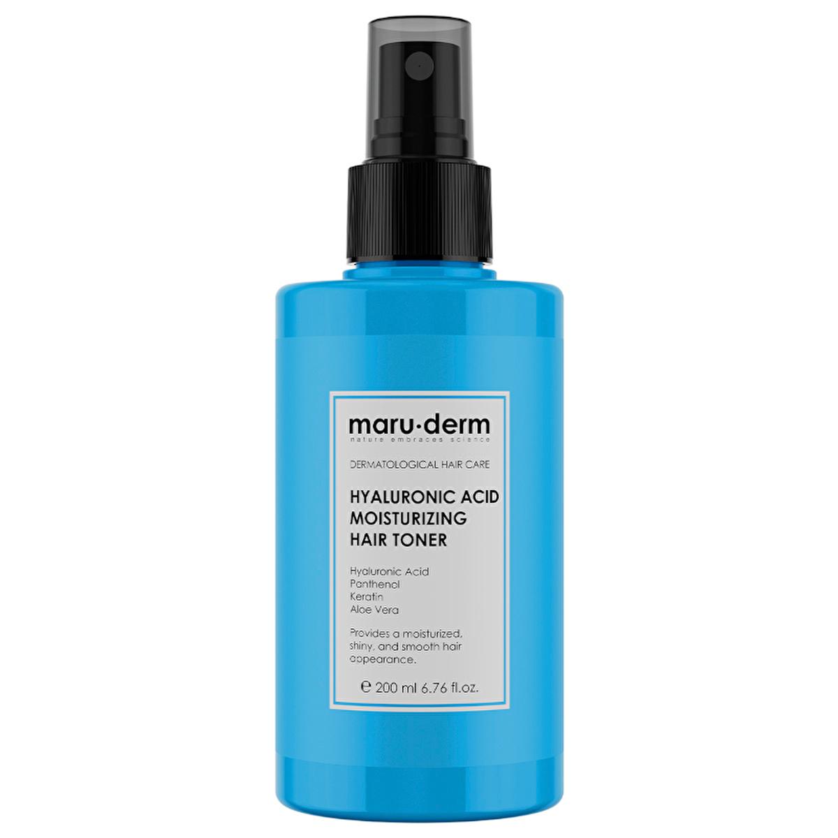 Maruderm Hyaluronic Acid Hydrating Hair Tonic - Nourishing Vegan Hair Care with Keratin & Aloe Vera - 6.76 fl oz Maruderm Hyaluronic Acid Hair Tonic - Vegan Hair Care Hyaluronic Acid Hair Tonic, Hydrating Hair Care, Vegan Hair Products, Keratin Hair Treatment, Aloe Vera Hair Care, Hair Moisturizer, Natural Hair Care, Cruelty-Free Beauty, Hair Tonic, Hydrating Hair Products, Vegan Beauty Products, Hair Care for Dry Hair, Healthy Hair Products