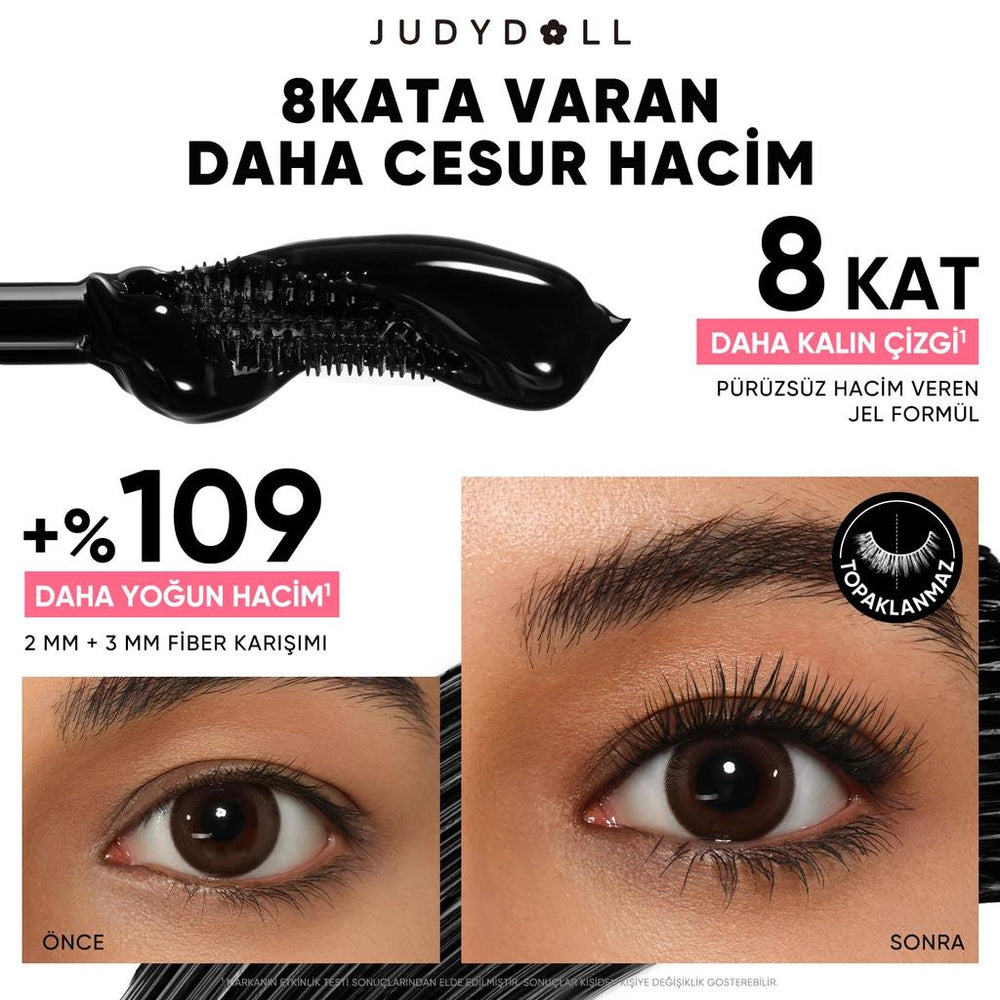 Judydoll No-Drooping Volume Mascara Black