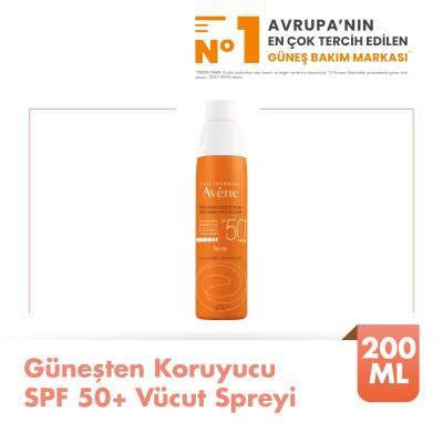 Avene SPF50+ Sunscreen Spray - Broad-Spectrum Sun Protection for Sensitive Skin - Perfume