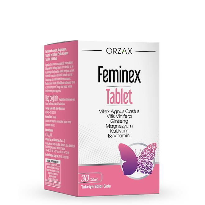 Orzax Feminex Women's Health Dietary Supplement - 30 Tablets - Nutritional Support for Women - image 2