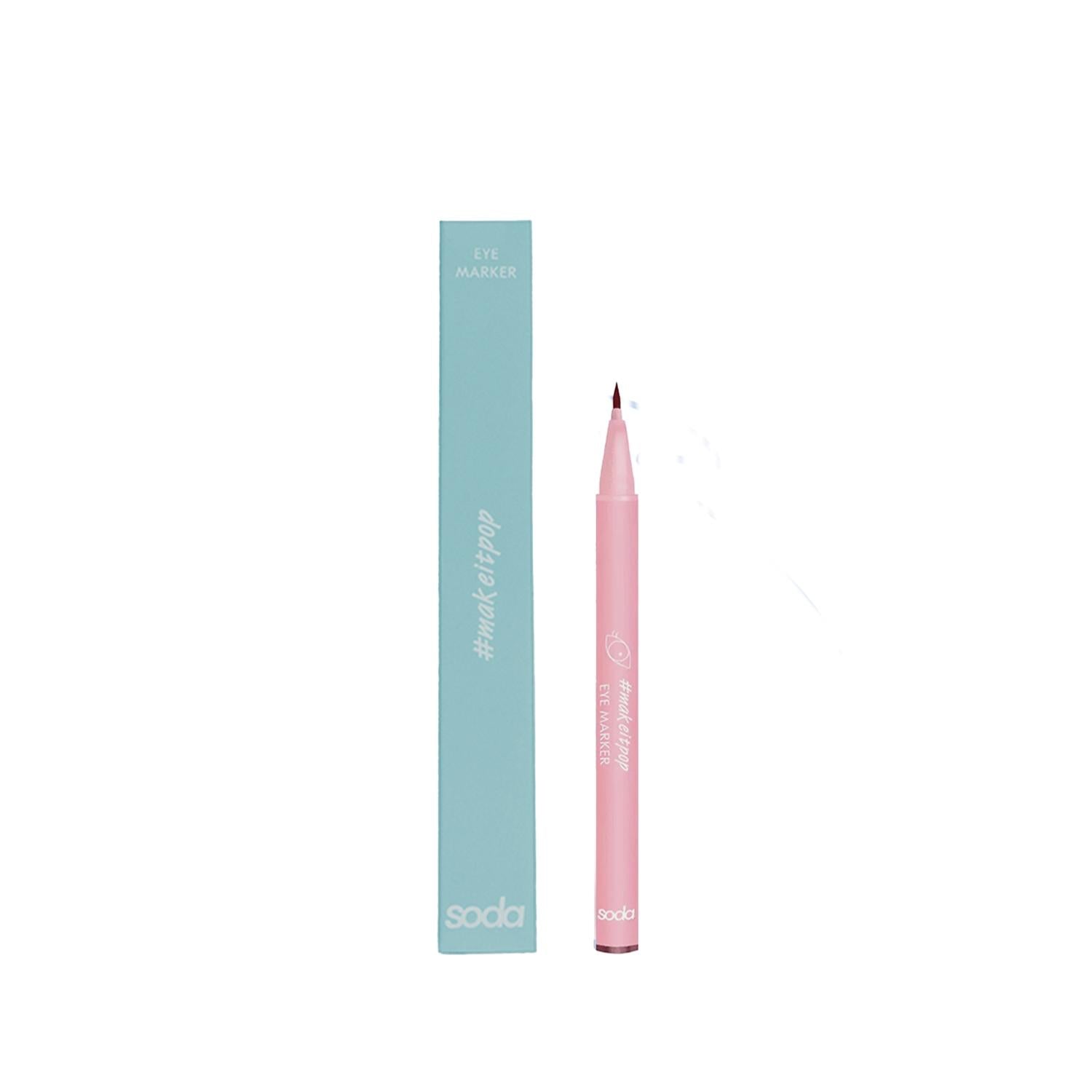 Soda Eye Marker Eyeliner 105 - Precise Eye Makeup Cosmetic - 0.5g Soda Eye Marker Eyeliner 105 - Precise Cosmetic Eyeliner Soda Eye Marker, Eyeliner 105, Cosmetic eyeliner, Precise eye makeup, Marker eyeliner, Eye makeup, Cosmetic products, Beauty products, Makeup tools, Eyeliner products, Compact eyeliner, Portable makeup, Travel makeup, Daily makeup essentials