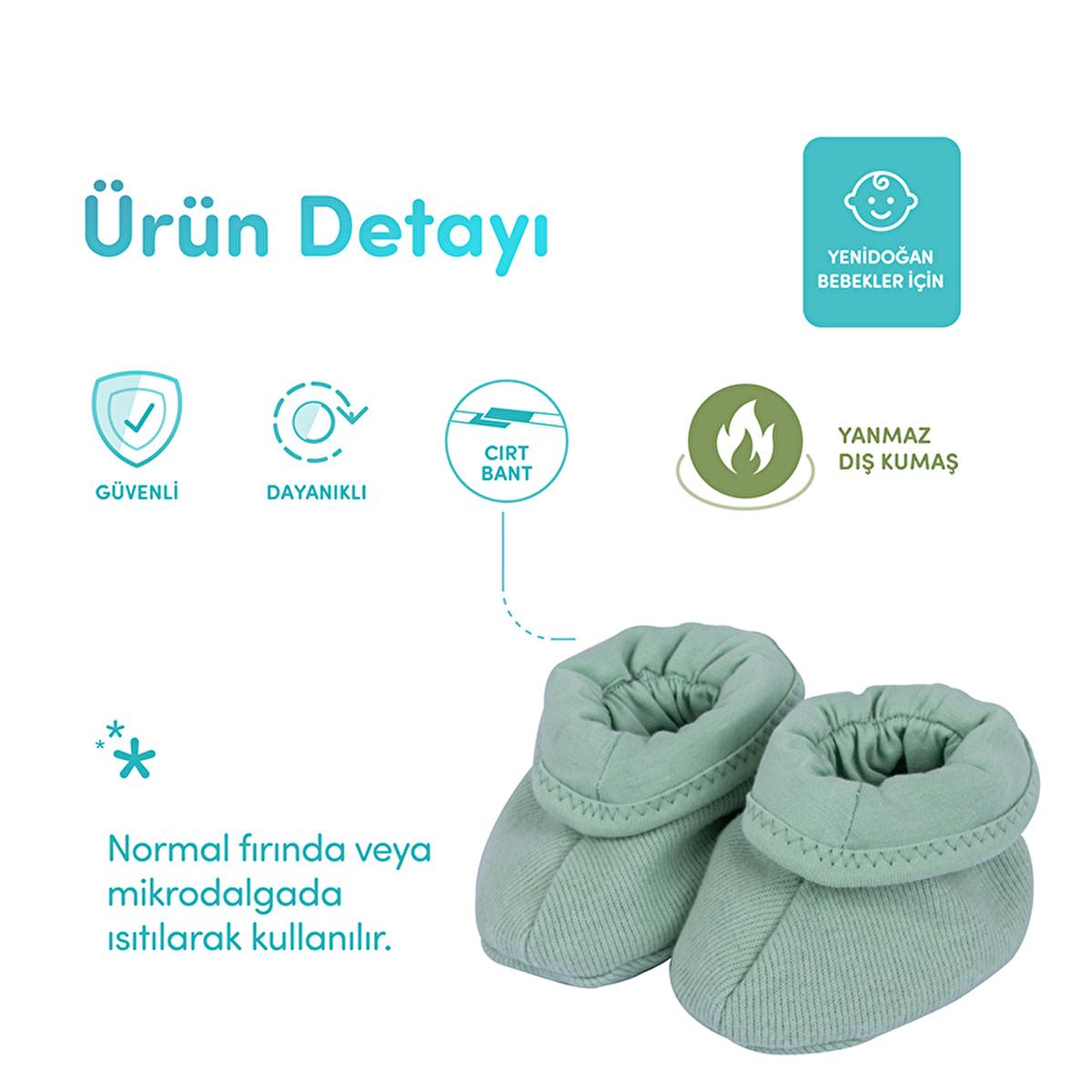 Sevi Bebe Natural Cherry Pit Heating Pad for Baby Gas Relief - Ekru Sevi Bebe Baby Gas Relief Heating Pad - Natural Cherry Pit baby gas relief, natural heating pad for infants, cherry pit heat pad, baby comfort products, non-invasive gas pain relief, Sevi Bebe, Ekru, baby soothing products, natural baby products, gas pain relief for babies, heating pad for babies, baby care essentials