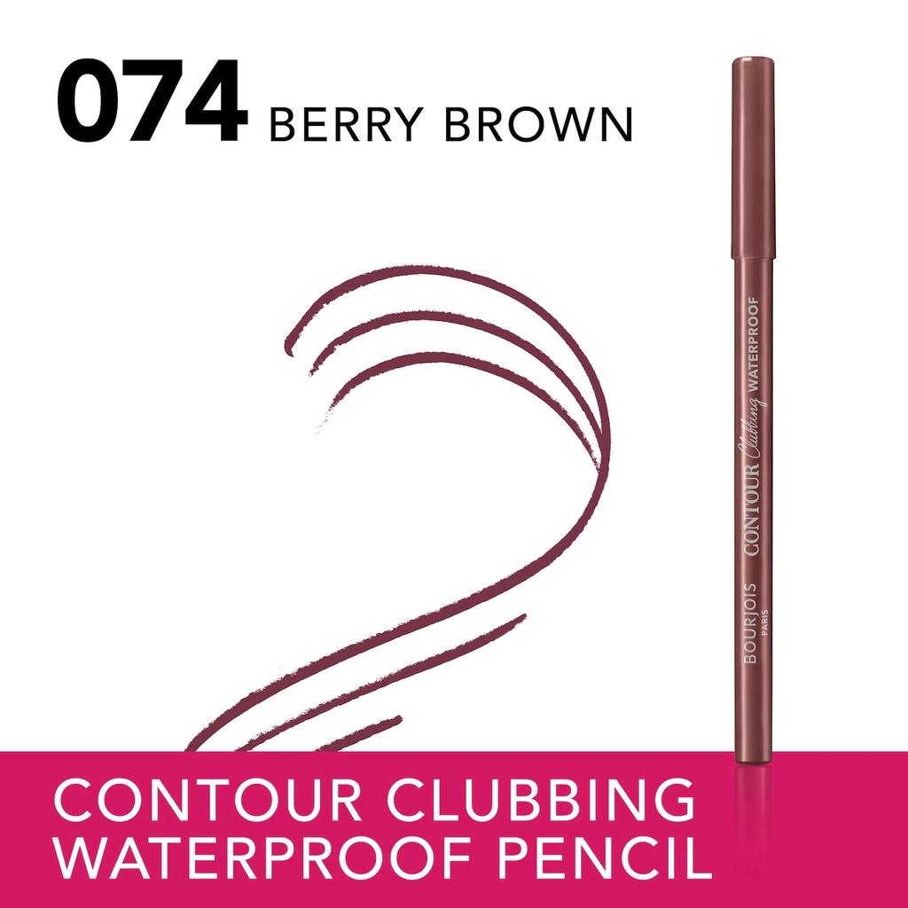 Bourjois Contour Clubbing Waterproof Eyeliner 074 Berry Brown