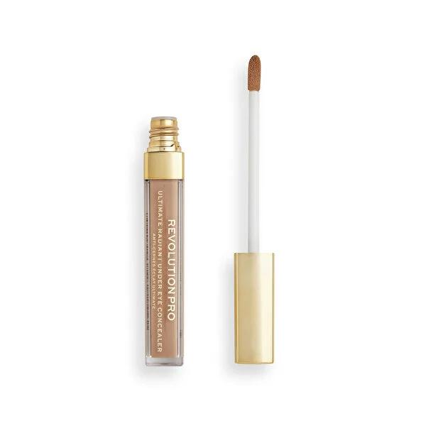 Revolution Pro Liquid Under Eye Concealer Ultimate Radiant C8 - Brightening, Hyaluronic Acid, 0.15 fl oz Revolution Pro Brightening Under Eye Concealer Liquid Under Eye Concealer, Revolution Pro Concealer, Brightening Concealer, Under Eye Brightener, Concealer with Hyaluronic Acid, Vitamin C Concealer, Niacinamide Concealer, Skincare Concealer, Makeup for Dark Circles, Brightening Makeup, Liquid Concealer, Under Eye Correction, Radiant Skin, Cosmetic Brightening, Hyaluronic Acid Makeup