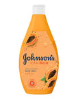 Johnson's Vita-Rich Papaya Moisturizing Shower Gel - 24 Hour Hydration, Rich Lather & Refreshing Fragrance - Shower Gel