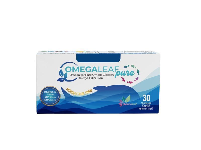 Omegaleaf Pure: Enhanced Omega-3 Supplement - Concentrated Fish Oil Softgels for Heart & Brain Health Omegaleaf Pure Omega-3: Heart & Brain Support Softgels Omega-3 supplement, Omega 3 softgels, Pure Omega 3, Fish oil capsules, Dietary supplement Omega 3, Omega-3, softgels, pure, fish oil, dietary supplement, heart health, brain health, cardiovascular support, cognitive function, easy to swallow, concentrated, high potency, health-conscious, gifts for him, gifts for her, wellness, daily supplement, omega 3,