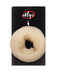 Eklips Small Hair Donut Bun Maker in Cream