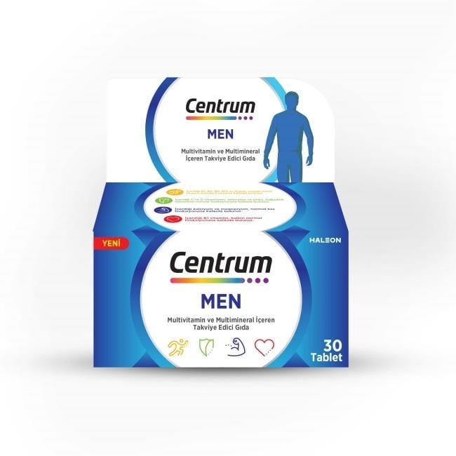 Centrum Men Multivitamin & Multimineral Support 30 Tablets