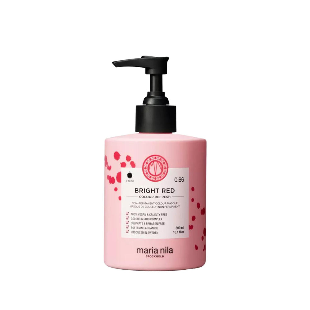 Maria Nila Colour Refresh Bright Red Hair Mask 300 ml