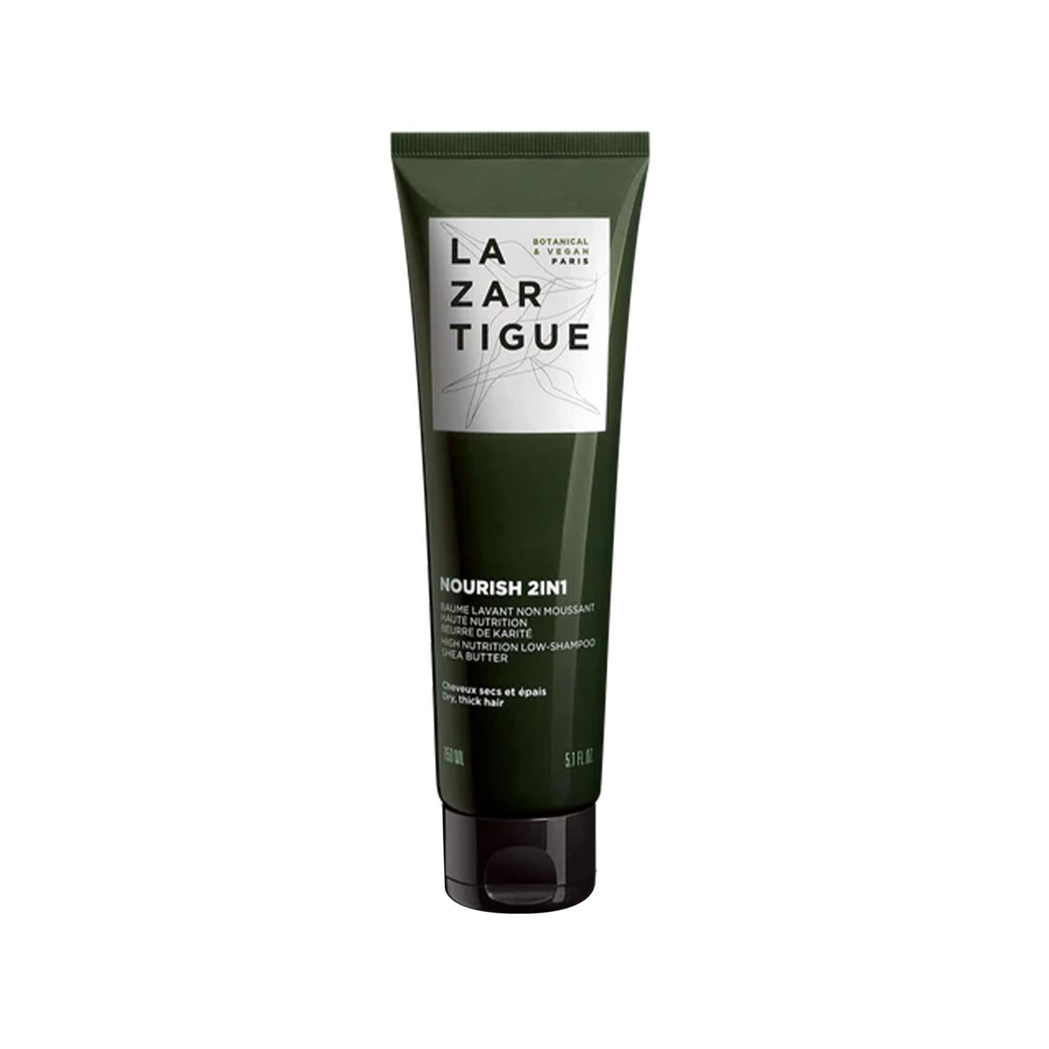 Lazartigue Nourish Vegan Shampoo - 2-in-1 Nourishing & Cleansing, Cruelty-Free, 8.45 fl oz Lazartigue Vegan Shampoo - Nourishing & Cleansing Vegan shampoo, nourishing shampoo, 2-in-1 hair care, cruelty-free cosmetics, natural hair care products, vegan hair care, sustainable beauty, eco-friendly shampoo, gentle hair care, compassionate beauty, Lazartigue, hair nourishment, cleansing shampoo, vegan beauty products