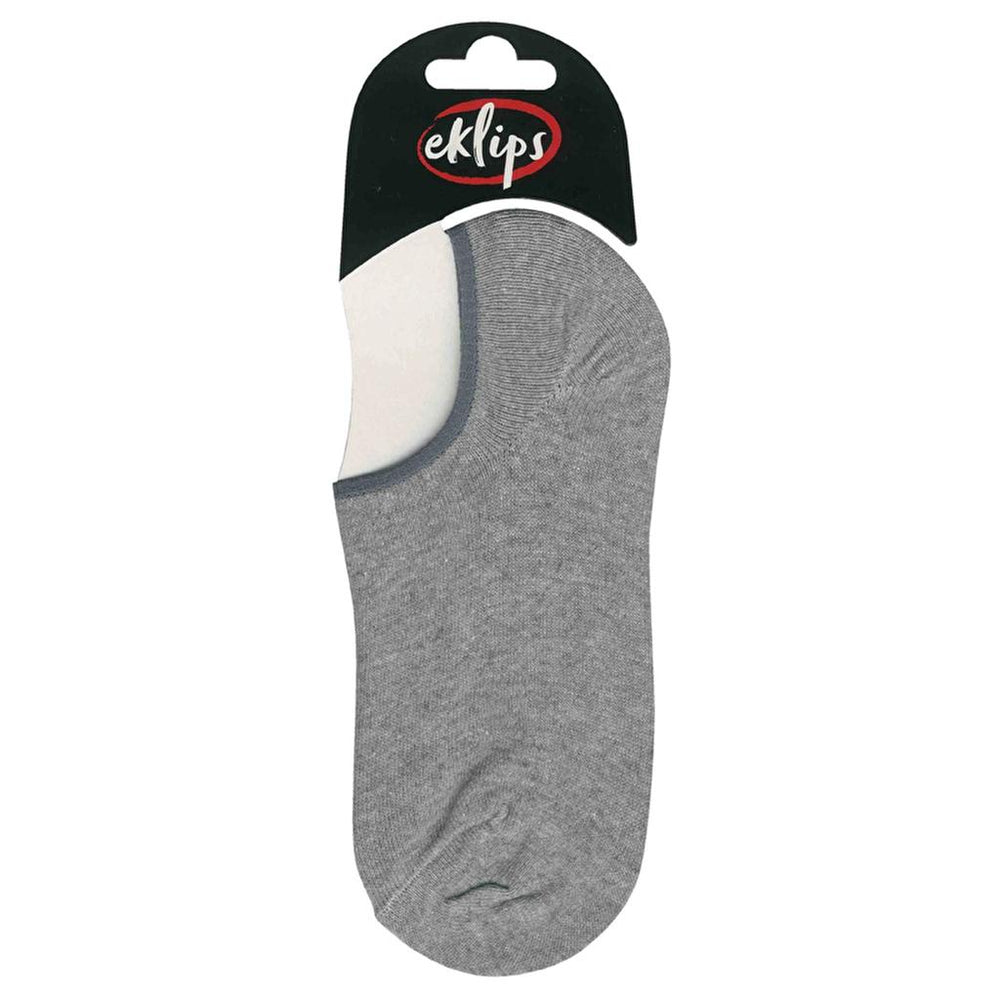 Eklips Grey Athletic Sneaker Socks - 1 Pair
