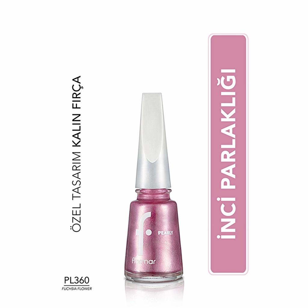 Flormar Pearly Nail Polish 450 Salmon Dust