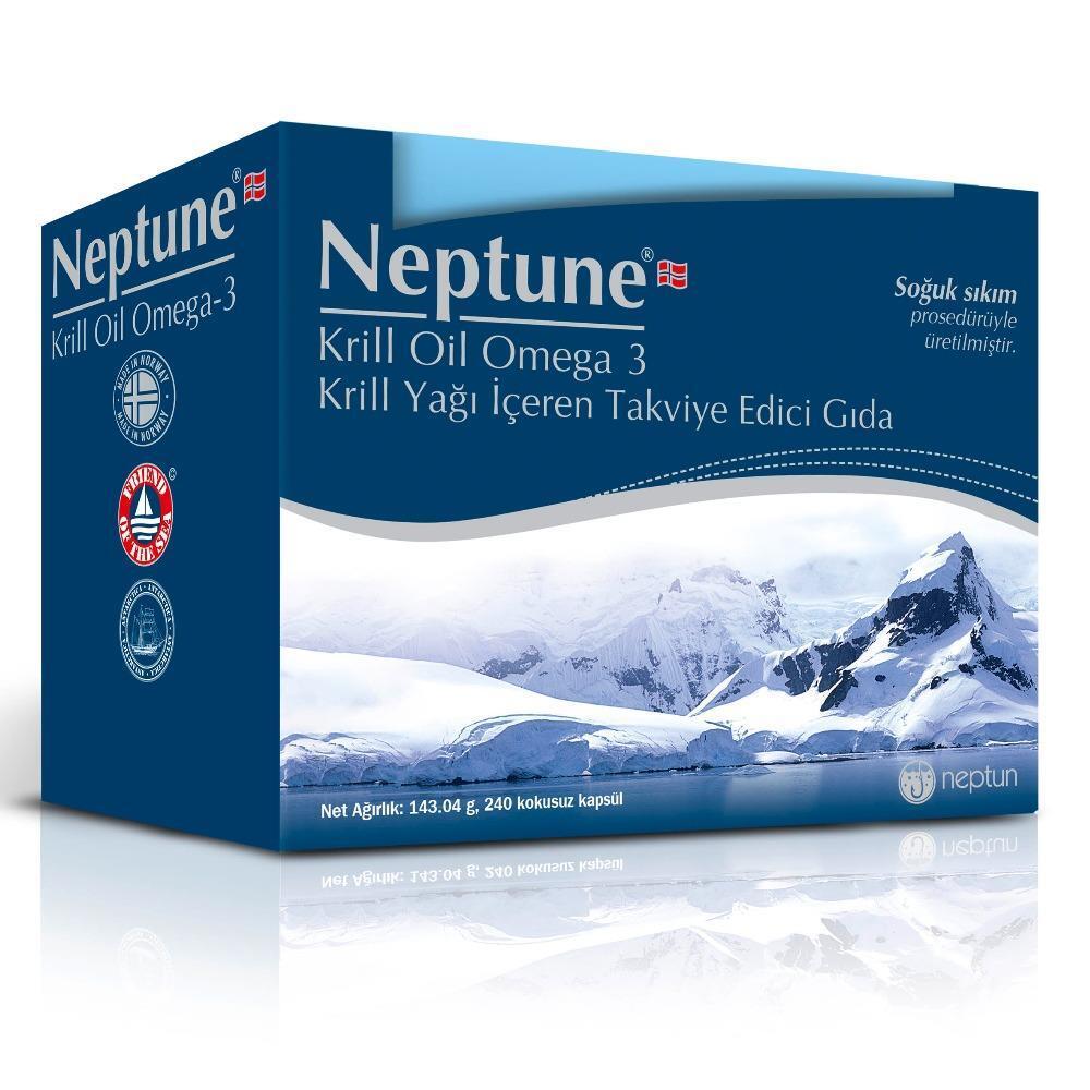 Neptune Krill Oil Omega-3 240 Capsules: High Absorption Phospholipids, EPA & DHA - Supports Heart, Brain & Joint Health - image 2