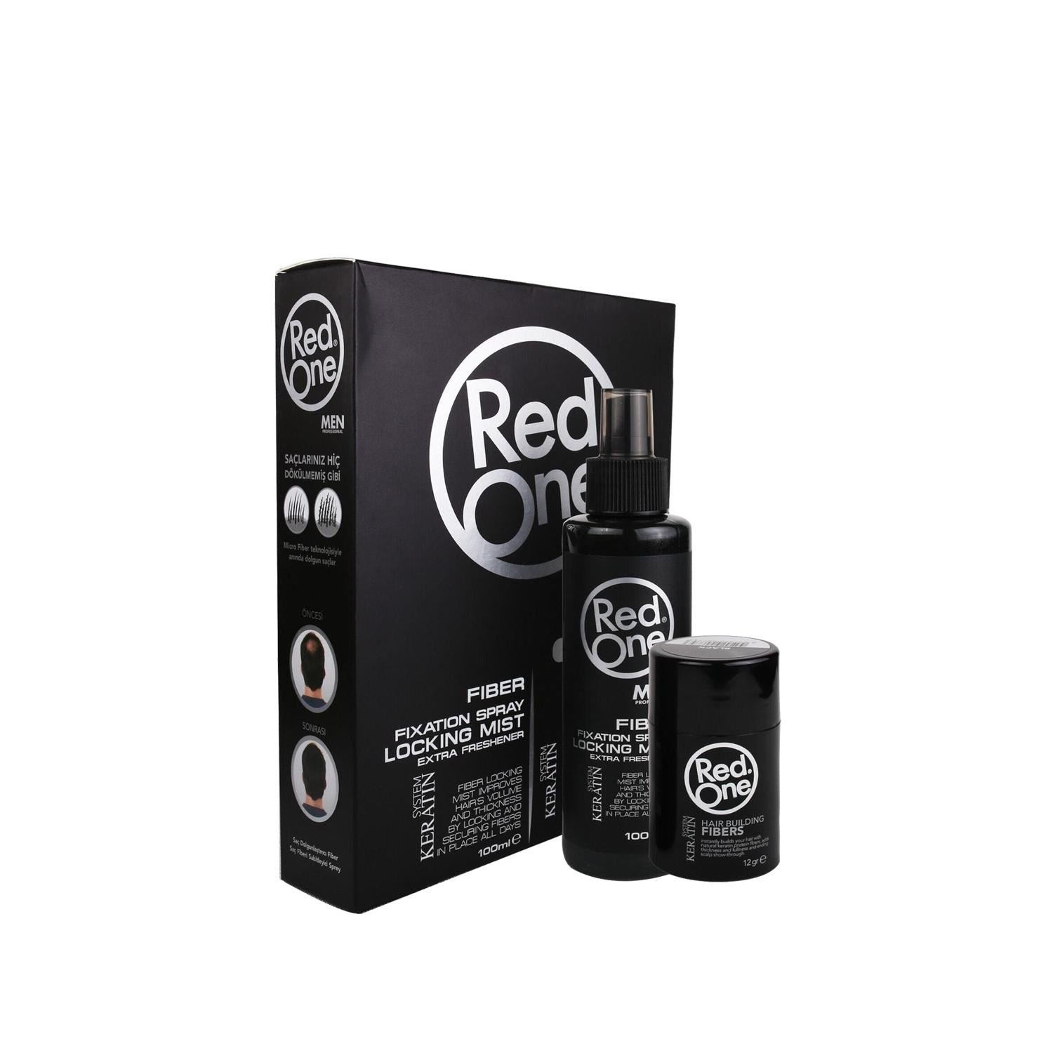 RedOne Men's Hair Fiber Black - Cosmetic Hair Thickening Solution for Thinning Hair RedOne Men's Hair Fiber Black - Hair Thickening Solution Men's hair fiber, Hair thickening product, Cosmetic hair loss solution, Hair restoration for men, Black hair fiber product, Men's grooming, Hair care, Cosmetic hair solution, Hair loss treatment, Men's hair care