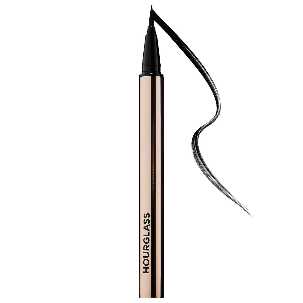Hourglass Voyeur Waterproof Liquid Liner - Ultra-Black, Cruelty-Free, Precision Tip Eyeliner for Long-Lasting Wear Hourglass Waterproof Liquid Liner - Ultra-Black & Long-Lasting waterproof liquid liner, cruelty-free eyeliner, precision eyeliner, long-lasting eyeliner, ultra-black eyeliner, Hourglass, cosmetics, makeup, eye makeup, eyeliner, beauty, cruelty-free products, cosmetics for sensitive eyes, long-wearing makeup, precise application, intense black color