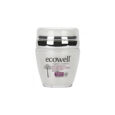 Ecowell Organic Facial Cream: Diamond Series - Hydrate Sensitive Skin, Anti-Wrinkle, Vegan, Rose & Argan Oil, Paraben & Chemical Free - 50ml Ecowell Organic Facial Cream: Vegan, Anti-Wrinkle, Sensitive Skin organic facial cream, sensitive skin moisturizer, vegan skincare, natural anti-wrinkle cream, argan oil face cream, paraben free face cream, rose oil skincare, organic beauty products, chemical free moisturizer, sustainable skincare, organic cream, facial moisturizer, anti-aging cream, vegan beauty, crue