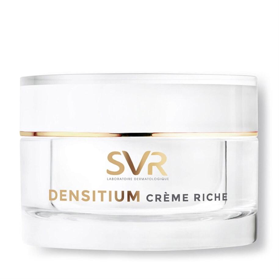 svr densitium rich moisturizer 50 ml, close up of svr densitium cream, ingredients of svr densitium moisturizer SVR Densitium Cream - Rich Moisturizer | 50 ml SVR Densitium Cream - Rich Moisturizer 50 ml svr, densitium-cream, moisturizer, anti-aging, hyaluronic-acid, dry-skin, rich-cream, face-cream, skincare, ai-generated