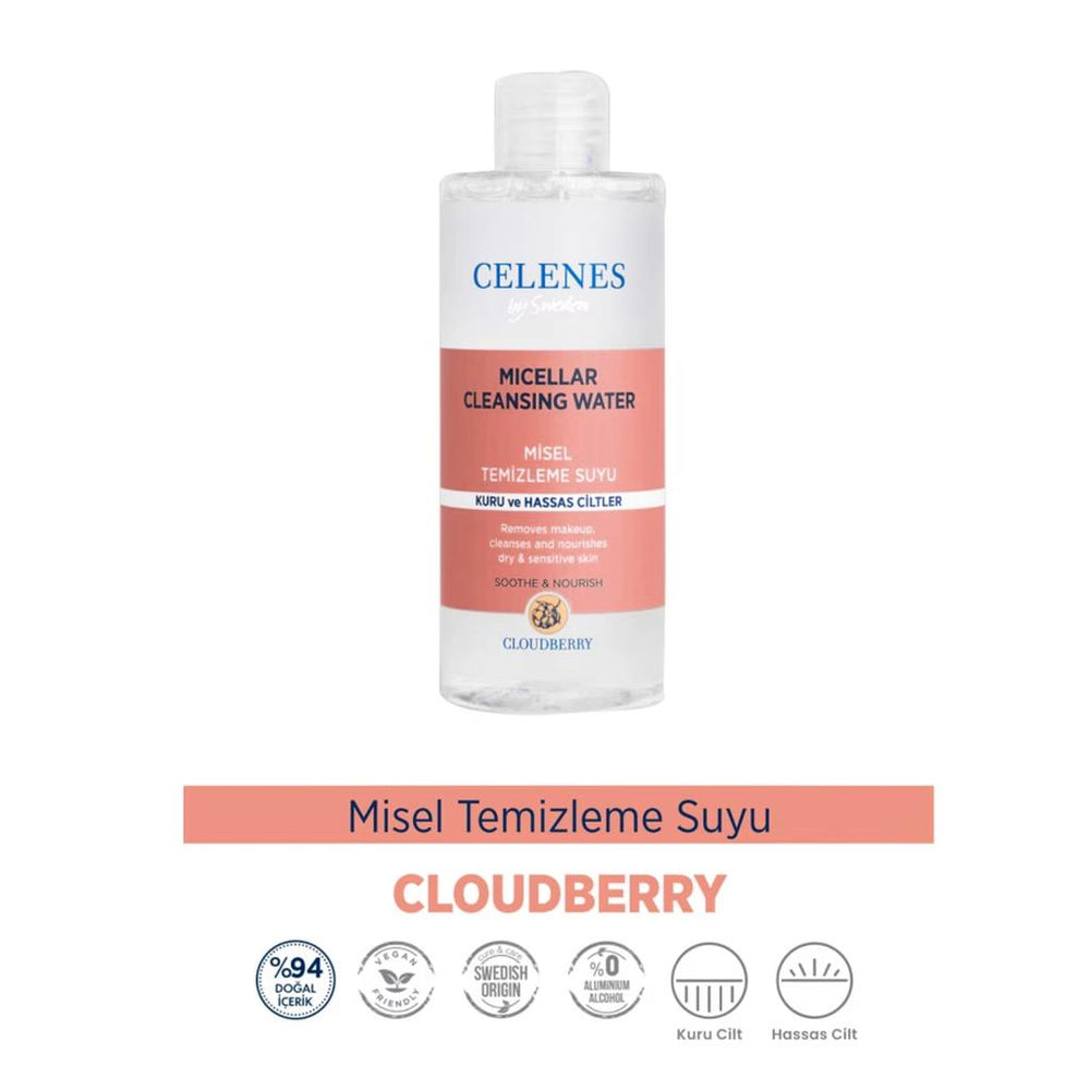 Celenes Cloudberry Micellar Cleansing Water 400 ml