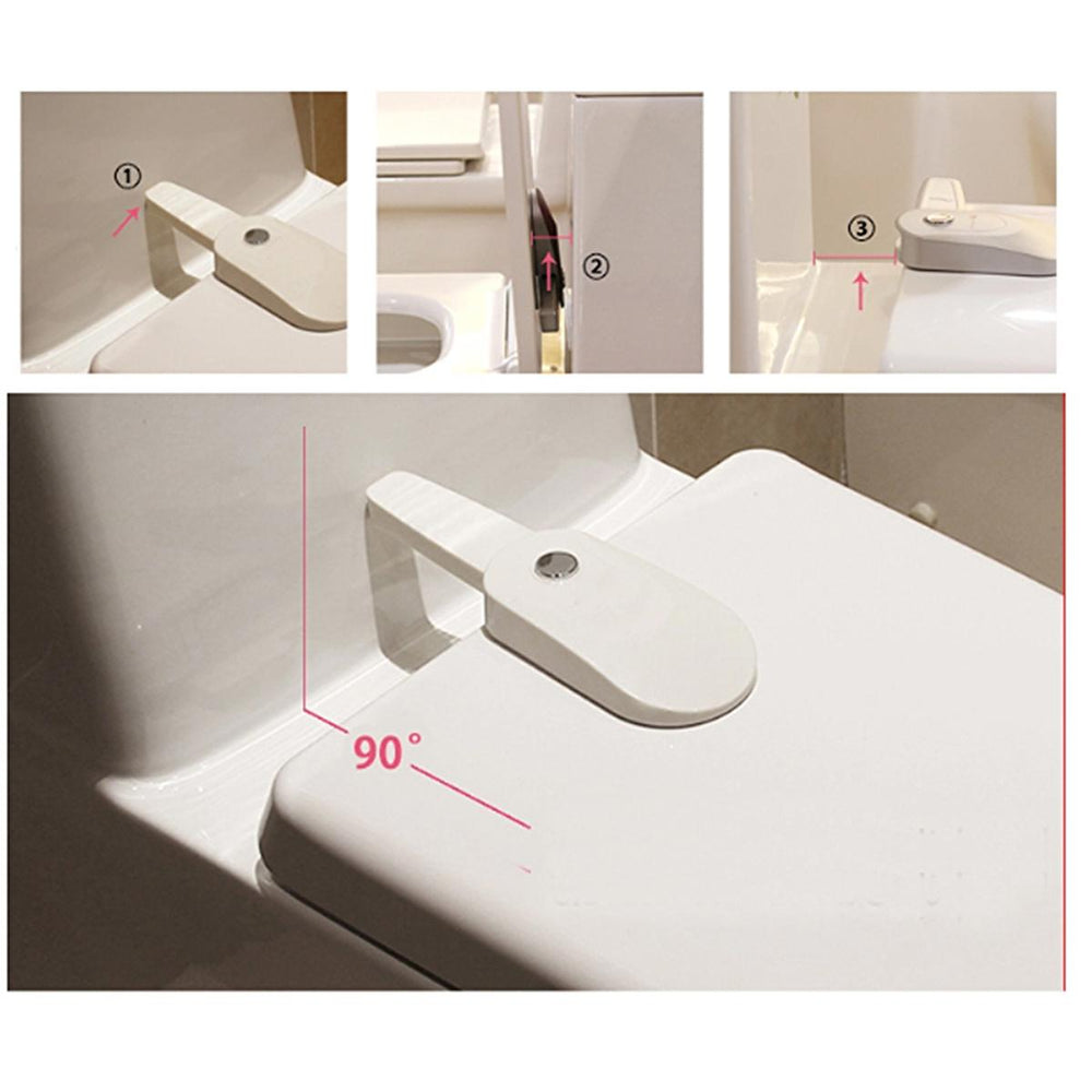Miny Baby Child Safety Toilet Lock - Secure Toilet Lid Lock for Kids, Easy Install, Hygienic Solution - view 6