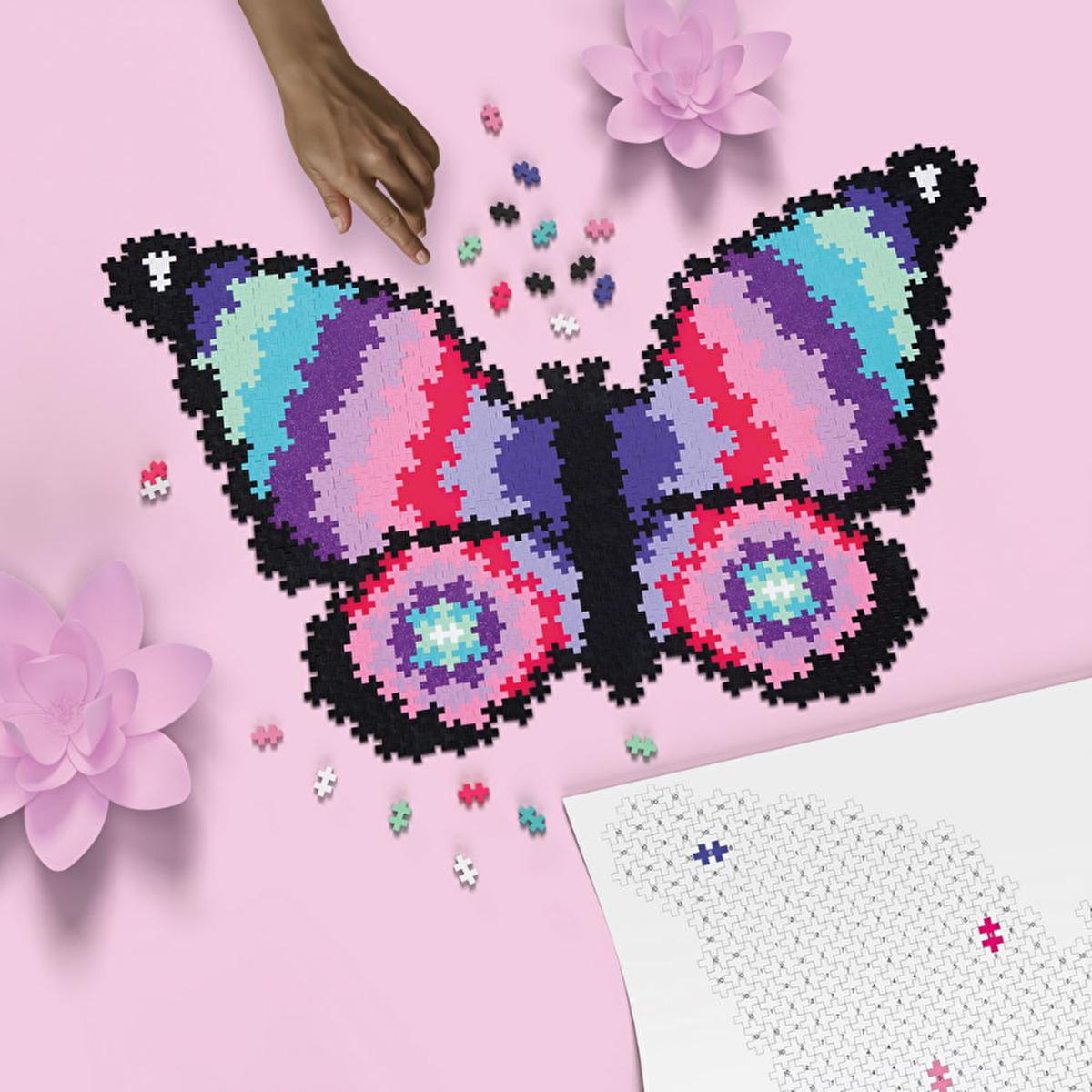Plus Plus 800-Piece Butterfly Jigsaw Puzzle for Kids - Educational Toy for Creative Play and Problem-Solving Skills Plus Plus 800-Piece Butterfly Jigsaw Puzzle for Kids jigsaw puzzle, children's puzzle, 800-piece puzzle, butterfly puzzle, educational toy, puzzle game, kids' puzzle, creative play, problem-solving skills, spatial awareness, fine motor skills, cognitive development, family game night, classroom activity, quiet time, Plus Plus
