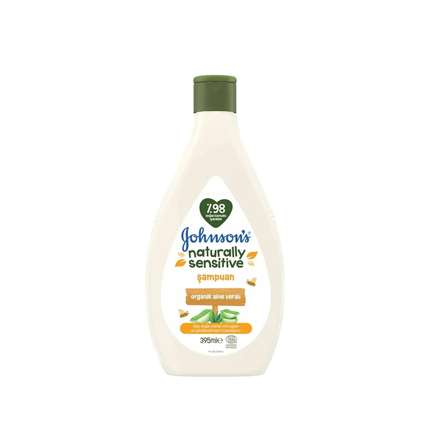 Johnson's Baby Naturally Sensitive Baby Body Wash - Gentle, Hypoallergenic, and Natural Ingredients for Sensitive Skin - 13.36 fl oz - image 2