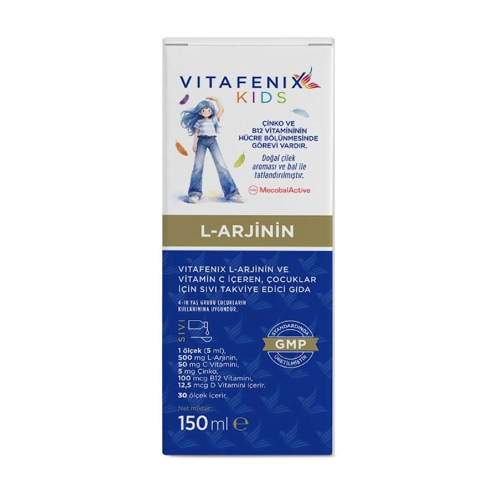 Vitadenix Kids L-Arginine Liquid Supplement 150 ml