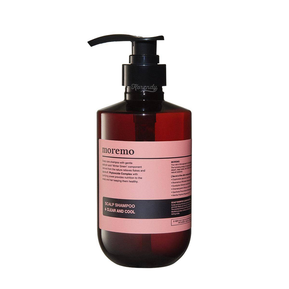 Moremo Scalp Shampoo Clear & Cool Nourishing Menthol 500ml