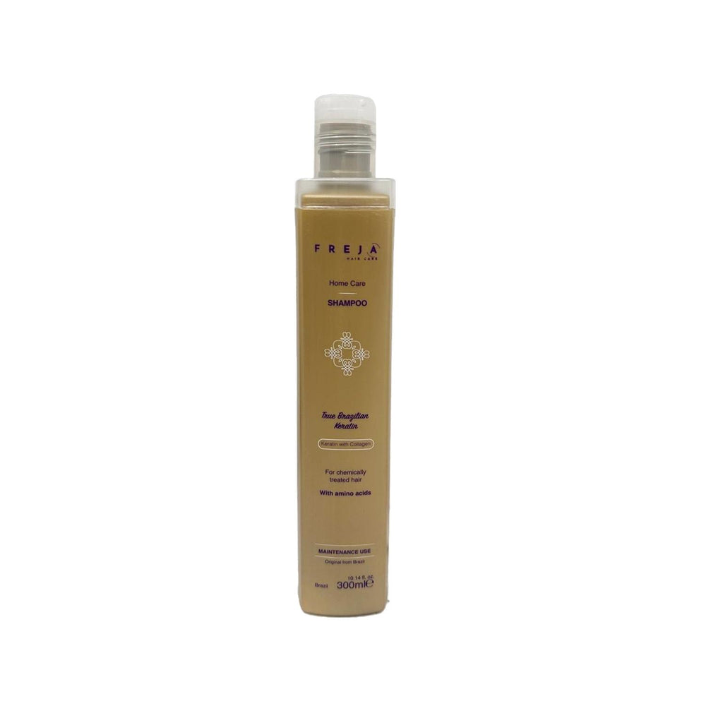 FREJA Brazilian Keratin Ultimate Şampuan 300 ml - Nourishing Hair Care Shampoo for Damaged Hair FREJA Brazilian Keratin Shampoo 300ml - Nourish Damaged Hair Brazilian Keratin Shampoo, Hair care products with keratin, FREJA Home Care Shampoo, Ultimate Şampuan 300 ml, Keratin hair treatment shampoo, hair nourishment, hair repair, smoothing shampoo, damaged hair care, hair care routine, keratin benefits