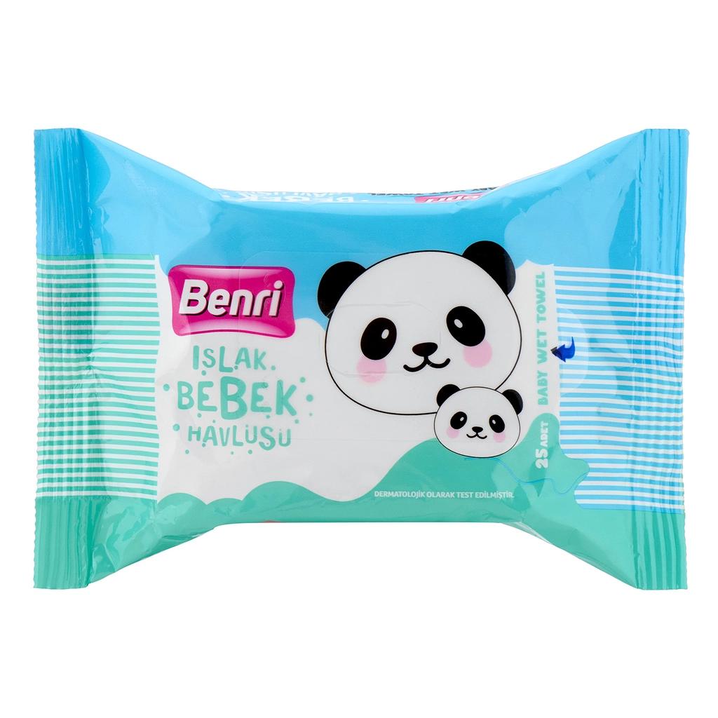 Benri Baby Wet Wipes Soft &amp; Gentle Cleansing 25 Wipes