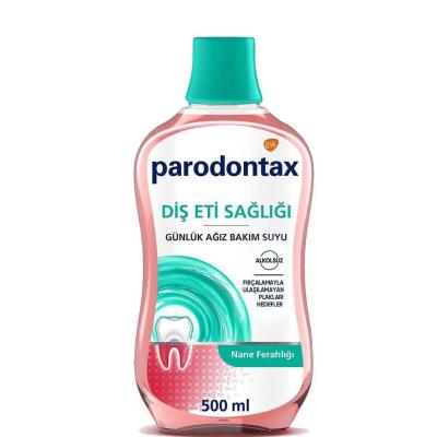 Parodontax Alcohol-Free Mouthwash for Gum Health - 16.91 fl oz, Daily Oral Hygiene Solution Parodontax Alcohol-Free Mouthwash for Gum Health - 16.91 fl oz alcohol-free mouthwash, gum health, oral hygiene, Parodontax, daily mouthwash, mouthwash, oral care, gum care, breath freshener, plaque reducer, Chlorhexidine, Cetylpyridinium chloride, Fluoride, sensitive gums, sensitive teeth, daily oral hygiene, healthy gums