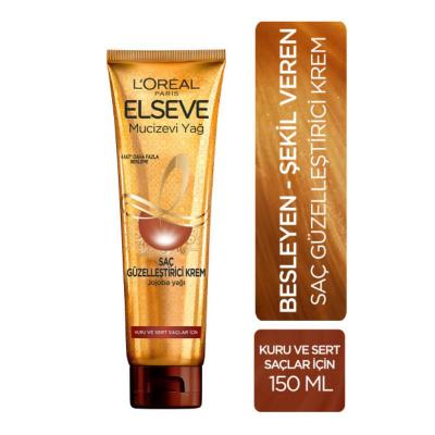 L'Oreal Paris Elseve 6 Flower Oil Hair Cream: Soften, Shine & Nourish Dry Hair - Leave-In Conditioner & Detangler L'Oreal Hair Cream: Soften & Shine - Dry Hair Treatment hair cream, leave-in conditioner, dry hair treatment, hair softening cream, hair shine enhancer, flower extract hair cream, Loreal Elseve hair cream, hair detangler, frizzy hair control, hair nourishing cream, hair care, dry hair, rough hair, damaged hair, split ends, hair treatment, hair mask, moisturizing, hydrating, flower extracts, leav