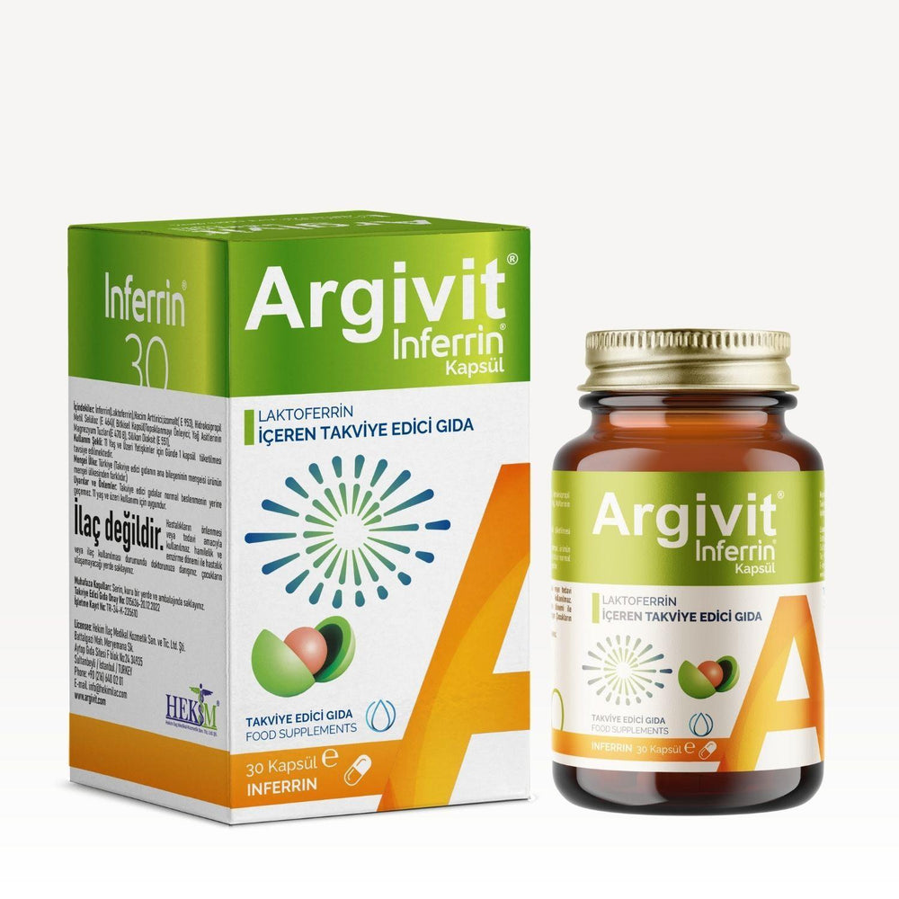 Argivit Immune Support Supplement - Boosts Immune System & Relieves Dry Eyes - 30 Capsules - Vitamin & Supplement