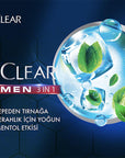Clear Men 3-in-1 Menthol Refreshing Shampoo, Shower & Face Wash: Combat Dandruff, Cleanse & Invigorate - All In One! Clear Men 3-in-1: Menthol Shampoo, Shower & Face Wash 3 in 1 shampoo, men's shower gel, anti dandruff shampoo, menthol shampoo, body wash for men, dandruff shampoo and body wash, clear men shampoo, refreshing body wash, shampoo face wash body wash, men's grooming products, 3-in-1, menthol, dandruff control, mens grooming, hair care, skin care, body care, refreshing, convenient, time-saving, s