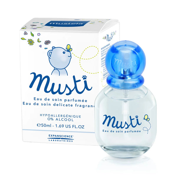 Mustela Musti Eau de Soin Spray, Natural Baby Cologne, Alcohol-Free –  Beauty Care Bag